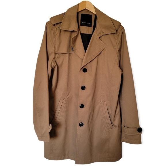 SELECTED Homme Trench Coat | size LARGE - Picture 1 of 9
